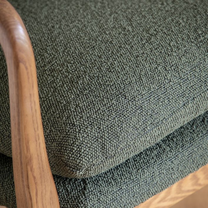 ARNY Green Mid Century Small Armchair | MalletandPlane.com